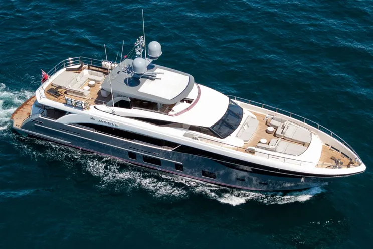 Charter Yacht ANTHEYA III - Princess 35m - 5 Cabins - Athens - Mykonos - Paros - Cyclades - Greece