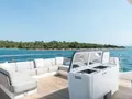ANTHEYA III Princess 35m - sundeck lounge and grilling area ANTHEYA III Princess 35m - sundeck lounge and grilling area