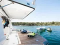ANTHEYA III Princess 35m - swim platform with the water toys ANTHEYA III Princess 35m - swim platform with the water toys