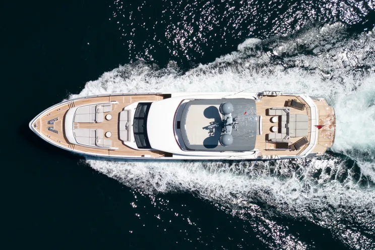 Charter Yacht ANTHEYA III - Princess 35m - 5 Cabins - Athens - Mykonos - Paros - Cyclades - Greece