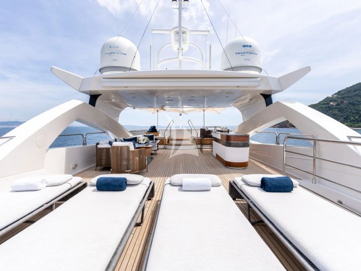 ANYA Sunseeker Yacht 40m - sundeck ANYA Sunseeker Yacht 40m - sundeck