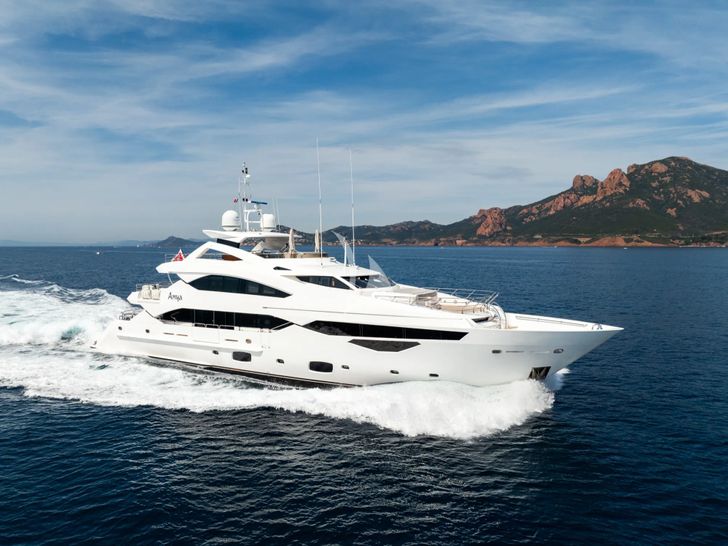 ANYA Sunseeker Yacht 40m - main profile ANYA Sunseeker Yacht 40m - main profile