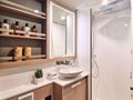 APHAEA Fountaine Pajot Alegria 67 - VIP cabin 1 bathroom APHAEA Fountaine Pajot Alegria 67 - VIP cabin 1 bathroom