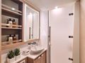 APHAEA Fountaine Pajot Alegria 67 - VIP cabin 2 bathroom APHAEA Fountaine Pajot Alegria 67 - VIP cabin 2 bathroom