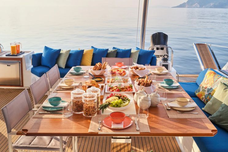 Charter Yacht APHAEA - Fountaine Pajot Alegria 67 - 5 Cabins - Athens - Mykonos - Paros - Cyclades - Greece