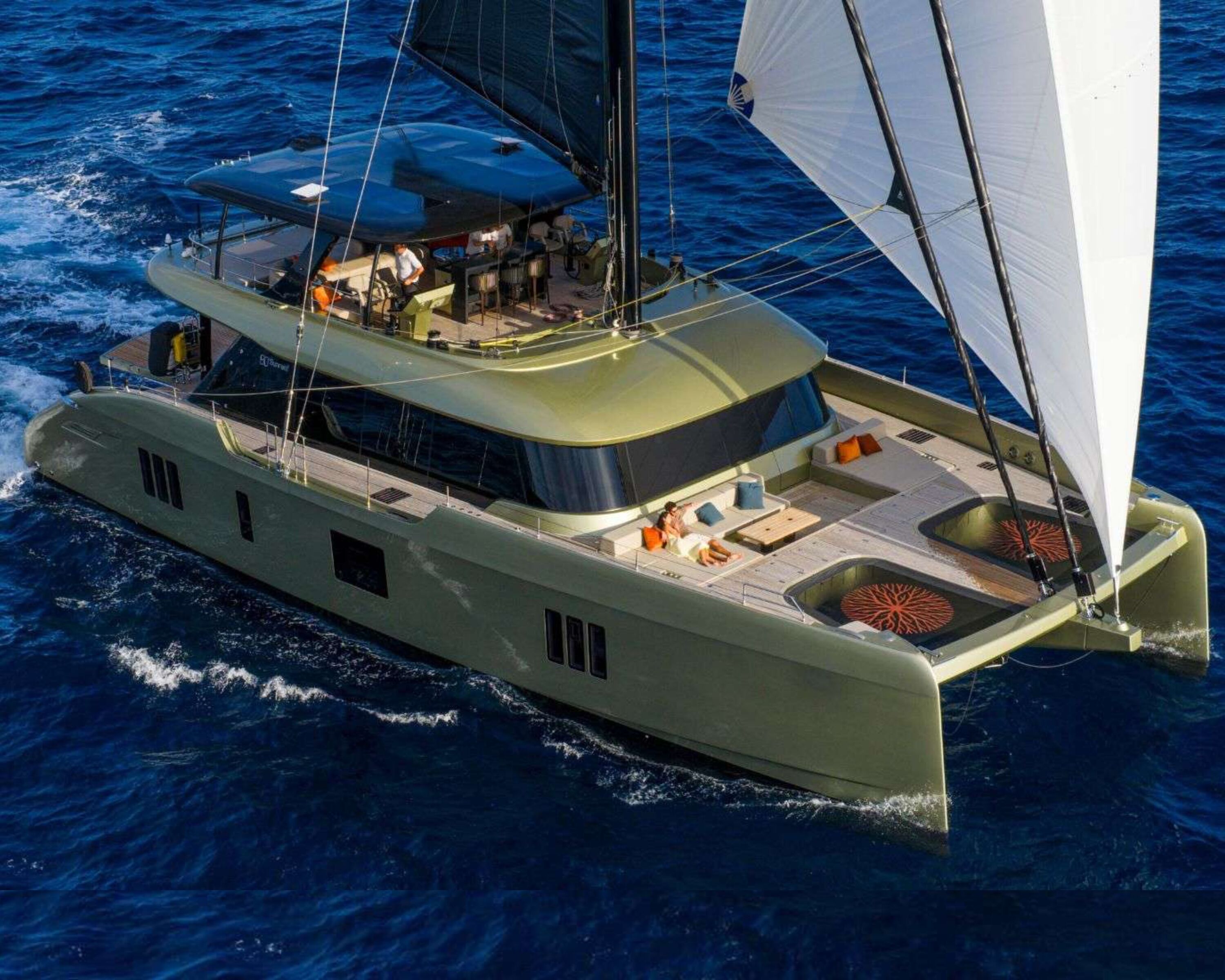 A PLAN - Sunreef 80 - 4 Cabins - St Martin - St Barths - Leewards - Caribbean