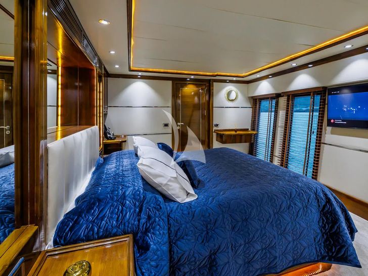 APNA Saba Yacht Custom 34m - VIP cabin 1 APNA Saba Yacht Custom 34m - VIP cabin 1