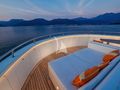 APNA Saba Yacht Custom 34m - foredeck seating area APNA Saba Yacht Custom 34m - foredeck seating area