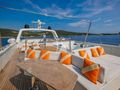 APNA Saba Yacht Custom 34m - sun deck lounging area APNA Saba Yacht Custom 34m - sun deck lounging area