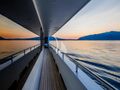 APNA Saba Yacht Custom 34m - side walkway APNA Saba Yacht Custom 34m - side walkway