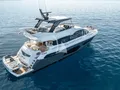 APOLLO Sunseeker Manhattan 68 - anchored aft shot APOLLO Sunseeker Manhattan 68 - anchored aft shot