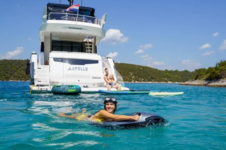 Charter Yacht APOLLO - Sunseeker Manhattan 68 - 3 Cabins - Split - Dubrovnik - Hvar - Croatia