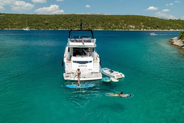 Charter Yacht APOLLO - Sunseeker Manhattan 68 - 3 Cabins - Split - Dubrovnik - Hvar - Croatia