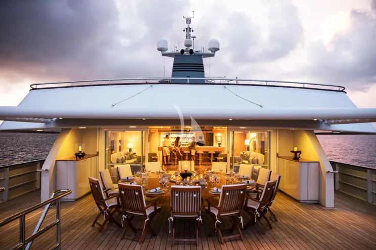 Charter Yacht AQUA BLU - Brooke Marine 60m - 15 Cabins - Komodo National Park,Spice Islands and Raja Ampat