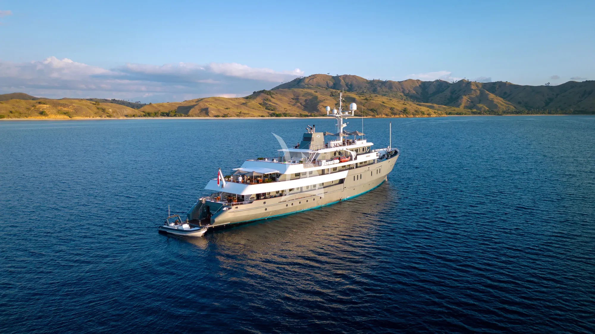 Charter Yacht AQUA BLU - Brooke Marine 60m - 15 Cabins - Komodo National Park,Spice Islands and Raja Ampat