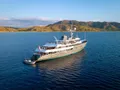 AQUA BLU Brooke Marine 60m - anchored aft view AQUA BLU Brooke Marine 60m - anchored aft view