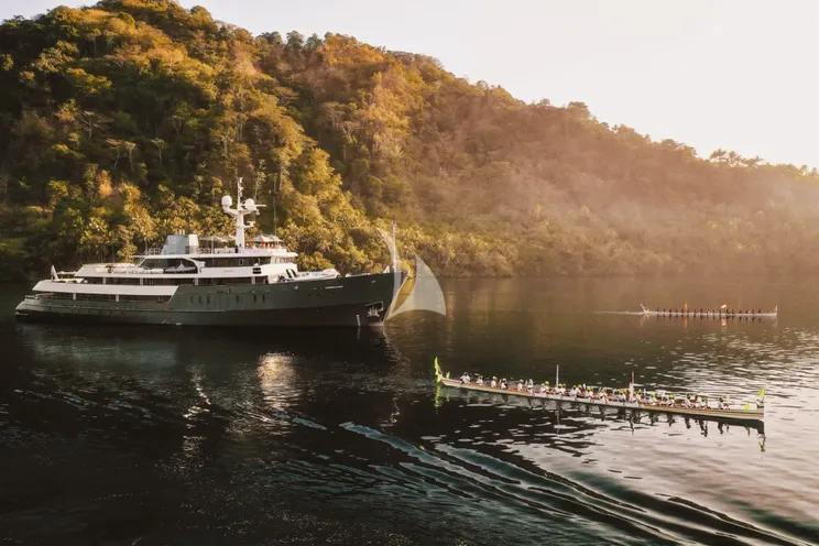 Charter Yacht AQUA BLU - Brooke Marine 60m - 15 Cabins - Komodo National Park,Spice Islands and Raja Ampat
