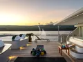 AQUA BLU Brooke Marine 60m - flybridge aft AQUA BLU Brooke Marine 60m - flybridge aft