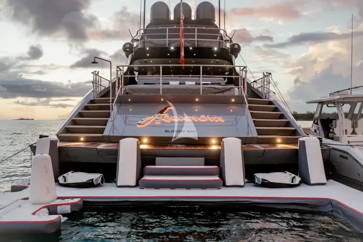 Charter Yacht AQUANOVA - Palmer Johnson 150 - 5 Cabins - Nassau - Exumas - Bahamas