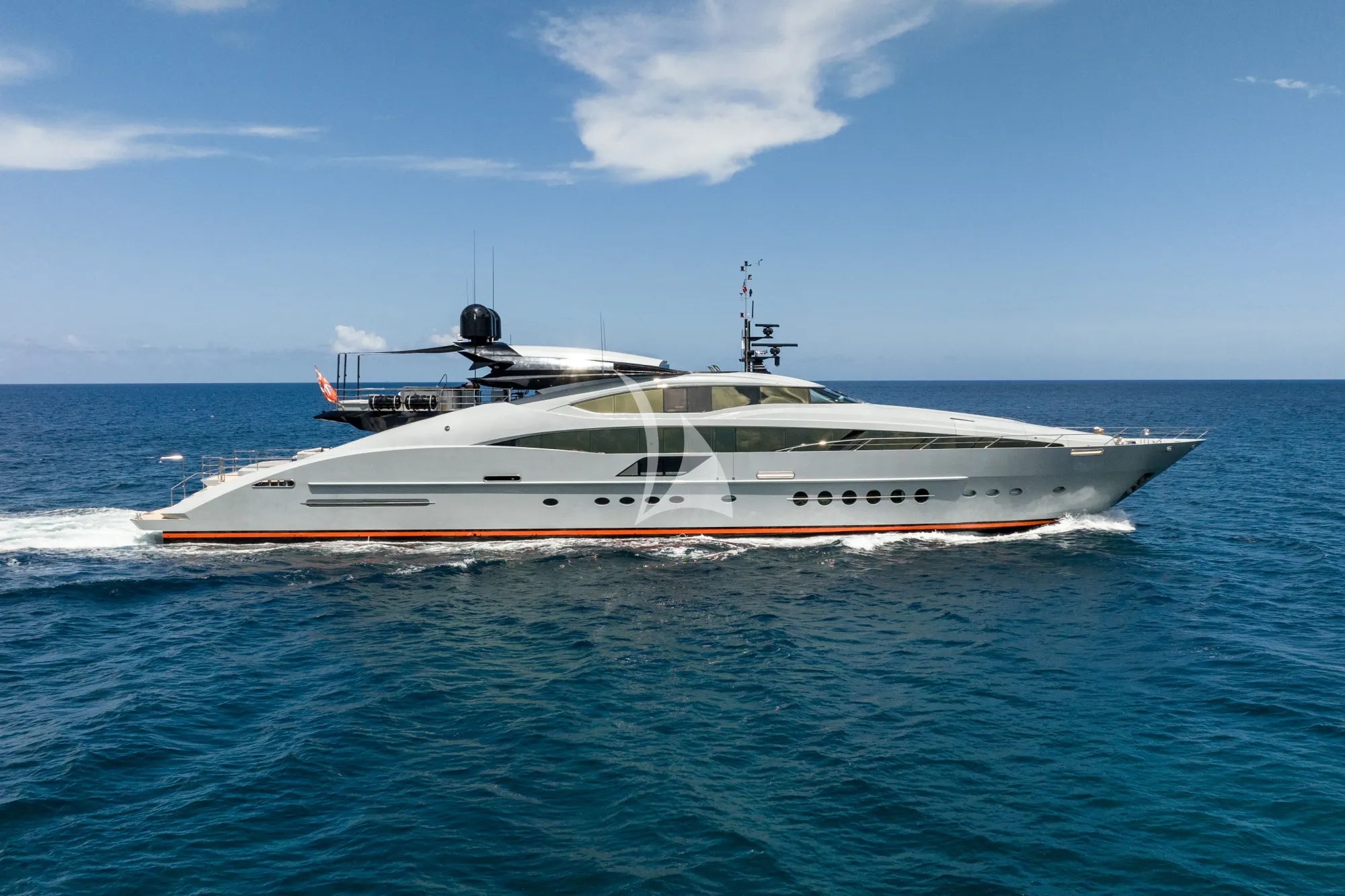 Charter Yacht AQUANOVA - Palmer Johnson 150 - 5 Cabins - Nassau - Exumas - Bahamas