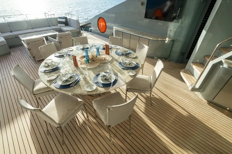 Charter Yacht AQUANOVA - Palmer Johnson 150 - 5 Cabins - Nassau - Exumas - Bahamas