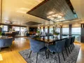 AQUANOVA Palmer Johnson 150 - main dining area AQUANOVA Palmer Johnson 150 - main dining area