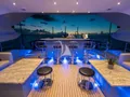 AQUANOVA Palmer Johnson 150 - sundeck bar lounge AQUANOVA Palmer Johnson 150 - sundeck bar lounge