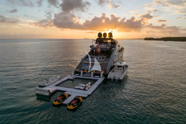 Charter Yacht AQUANOVA - Palmer Johnson 150 - 5 Cabins - Nassau - Exumas - Bahamas