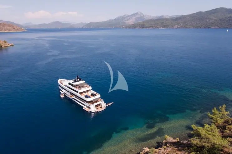 Charter Yacht AQUARIUS - Mengi Yay Yacht 45m - 5 Cabins - Athens - Mykonos - Paros - Cyclades - Greece