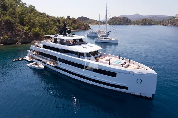 Charter Yacht AQUARIUS - Mengi Yay Yacht 45m - 5 Cabins - Athens - Mykonos - Paros - Cyclades - Greece