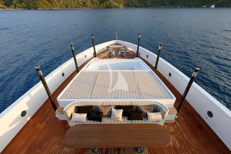 Charter Yacht AQUARIUS - Mengi Yay Yacht 45m - 5 Cabins - Athens - Mykonos - Paros - Cyclades - Greece