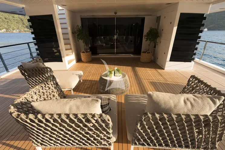 Charter Yacht AQUARIUS - Mengi Yay Yacht 45m - 5 Cabins - Athens - Mykonos - Paros - Cyclades - Greece