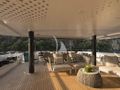 AQUARIUS Mengi Yay Yacht 45m - main aft deck AQUARIUS Mengi Yay Yacht 45m - main aft deck