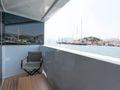 AQUARIUS Mengi Yay Yacht 45m - master cabin balcony AQUARIUS Mengi Yay Yacht 45m - master cabin balcony