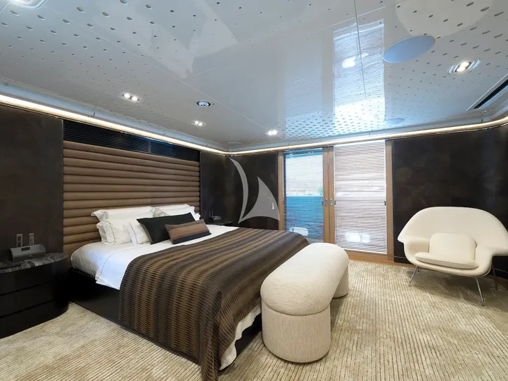 AQUARIUS Mengi Yay Yacht 45m - master cabin AQUARIUS Mengi Yay Yacht 45m - master cabin