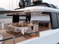 AQUARIUS Mengi Yay Yacht 45m - sundeck alfresco dining area AQUARIUS Mengi Yay Yacht 45m - sundeck alfresco dining area
