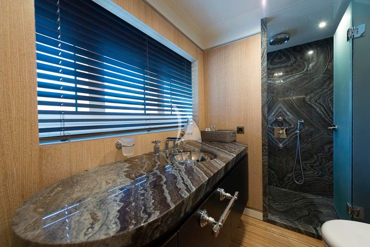 Charter Yacht AQUARIUS - Mengi Yay Yacht 45m - 5 Cabins - Athens - Mykonos - Paros - Cyclades - Greece