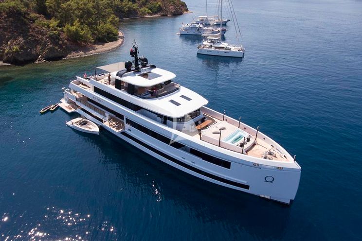 Charter Yacht AQUARIUS - Mengi Yay Yacht 45m - 5 Cabins - Athens - Mykonos - Paros - Cyclades - Greece