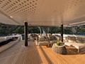 AQUARIUS Mengi Yay Yacht 45m - aft deck AQUARIUS Mengi Yay Yacht 45m - aft deck