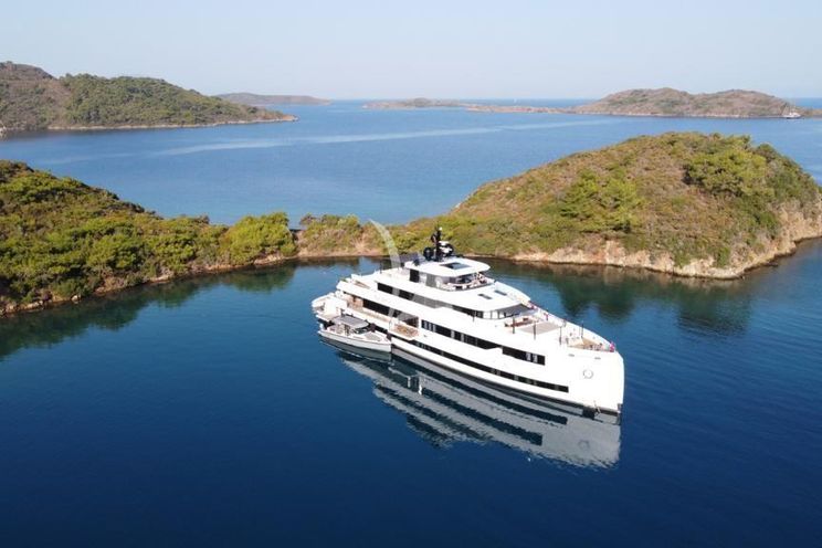 Charter Yacht AQUARIUS - Mengi Yay Yacht 45m - 5 Cabins - Athens - Mykonos - Paros - Cyclades - Greece