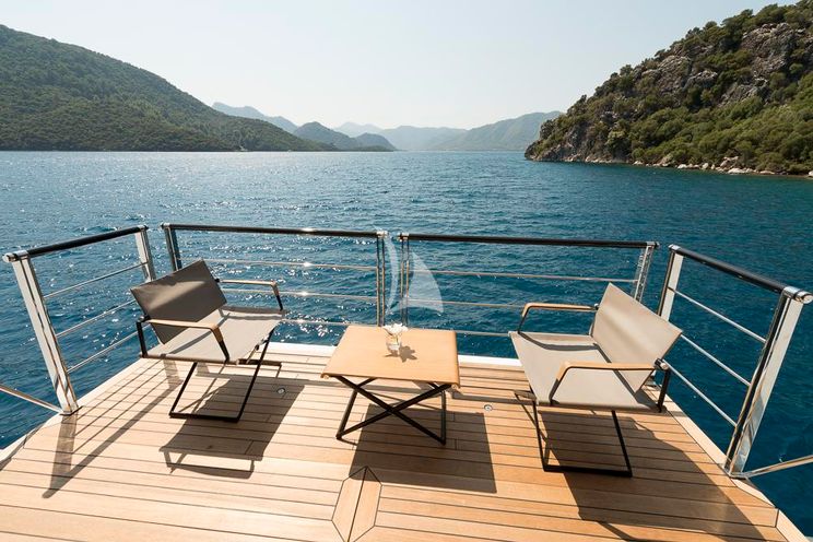 Charter Yacht AQUARIUS - Mengi Yay Yacht 45m - 5 Cabins - Athens - Mykonos - Paros - Cyclades - Greece