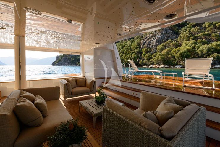 Charter Yacht AQUARIUS - Mengi Yay Yacht 45m - 5 Cabins - Athens - Mykonos - Paros - Cyclades - Greece
