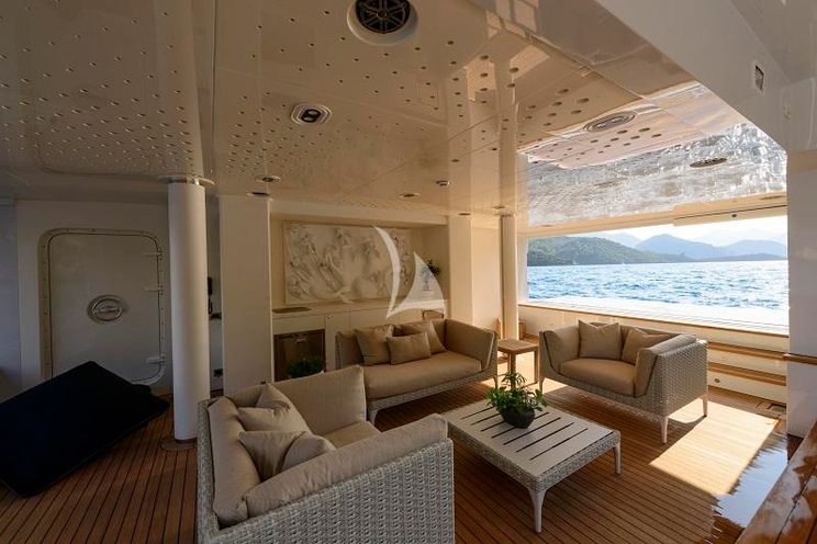 Charter Yacht AQUARIUS - Mengi Yay Yacht 45m - 5 Cabins - Athens - Mykonos - Paros - Cyclades - Greece