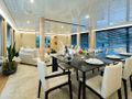AQUARIUS Mengi Yay Yacht 45m dining area