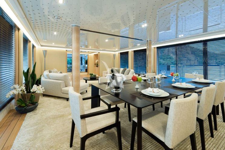 Charter Yacht AQUARIUS - Mengi Yay Yacht 45m - 5 Cabins - Athens - Mykonos - Paros - Cyclades - Greece