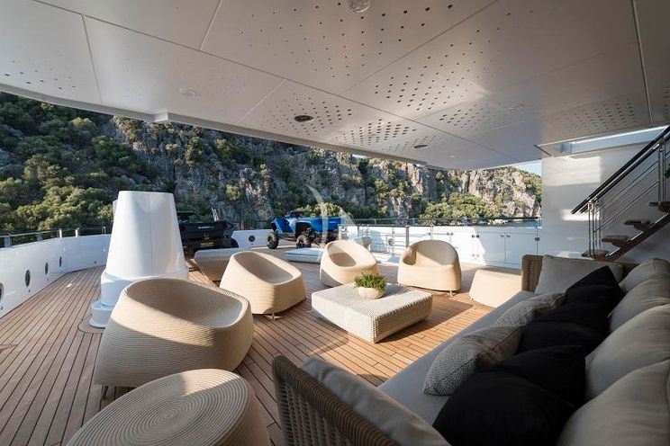 Charter Yacht AQUARIUS - Mengi Yay Yacht 45m - 5 Cabins - Athens - Mykonos - Paros - Cyclades - Greece