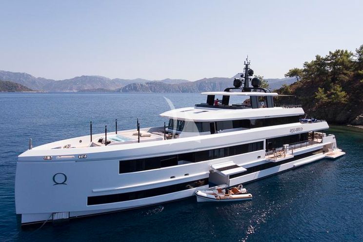 Charter Yacht AQUARIUS - Mengi Yay Yacht 45m - 5 Cabins - Athens - Mykonos - Paros - Cyclades - Greece