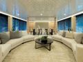 AQUARIUS Mengi Yay Yacht 45m - main saloon and dining AQUARIUS Mengi Yay Yacht 45m - main saloon and dining