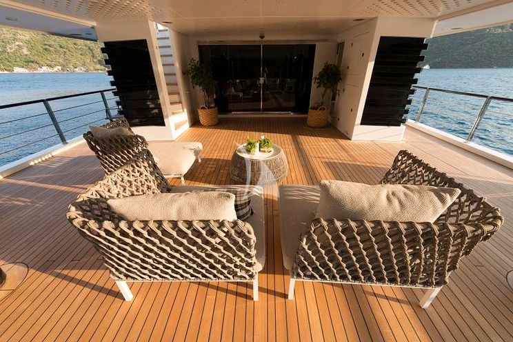 Charter Yacht AQUARIUS - Mengi Yay Yacht 45m - 5 Cabins - Athens - Mykonos - Paros - Cyclades - Greece