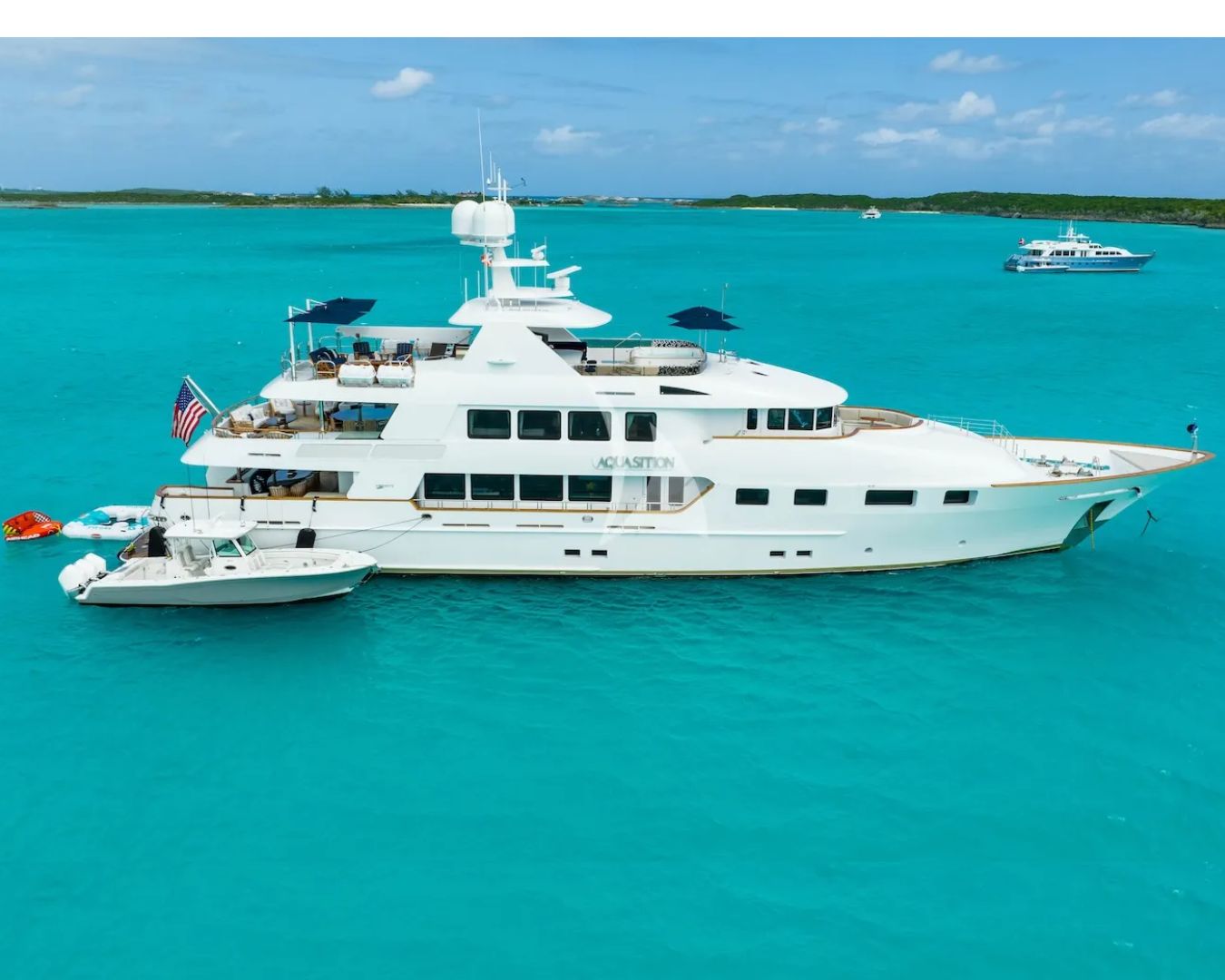 Charter Yacht AQUASITION - Trinity 142 - 5 Cabins - Cannes - Monaco - St Tropez - Nice - Antibes - French Riviera